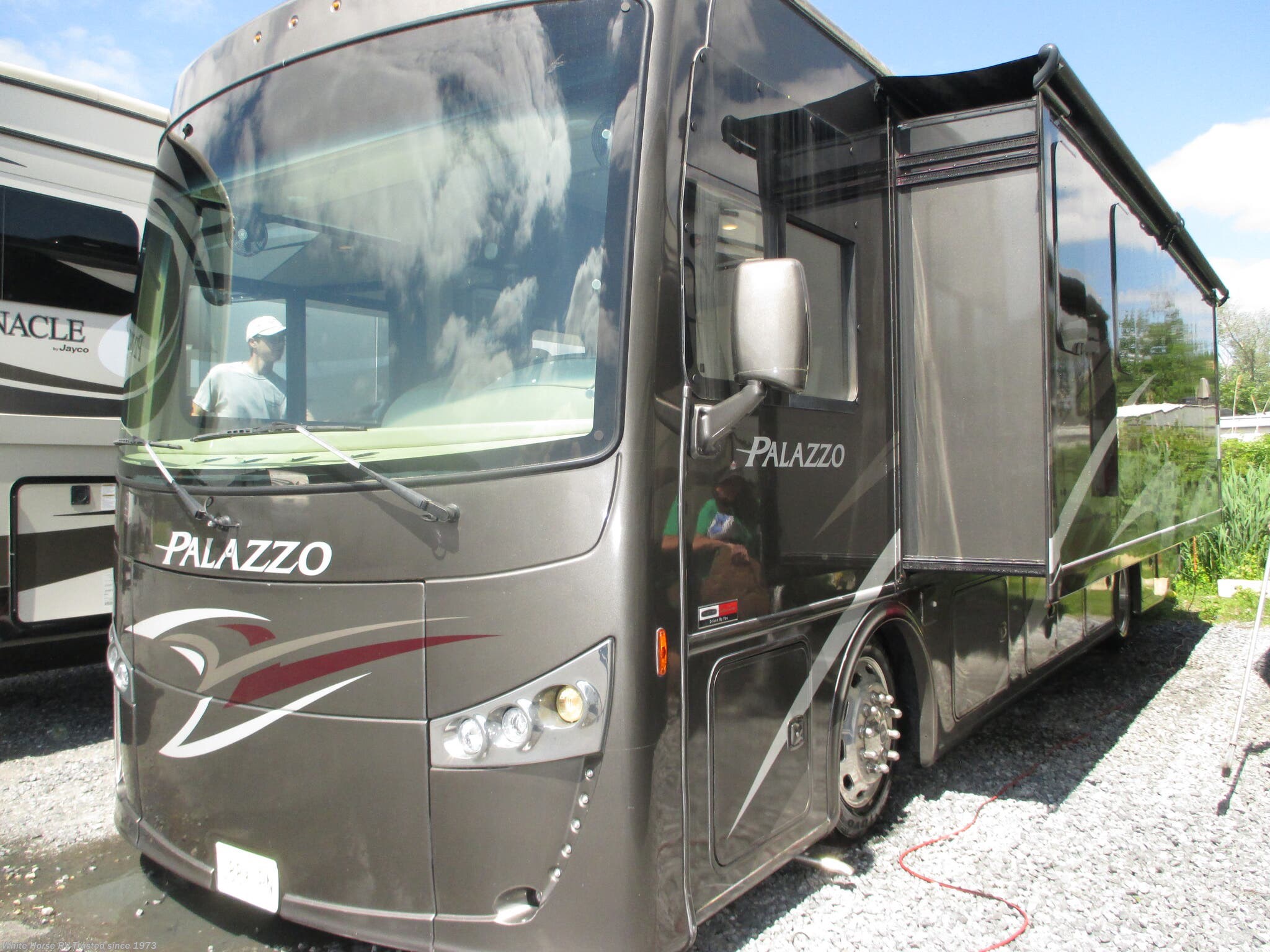 Email now about this 2018 Thor Motor Coach Palazzo 33.2 Double Slide, Stackable Washer & Dryer! Used 2018 Thor Motor Coach Palazzo 33.2 Double Slide, Stackable Washer & Dryer available in Williamstown, New Jersey