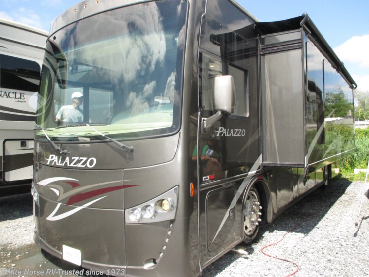Email now about this 2018 Thor Motor Coach Palazzo 33.2 Double Slide, Stackable Washer & Dryer! Used 2018 Thor Motor Coach Palazzo 33.2 Double Slide, Stackable Washer & Dryer available in Williamstown, New Jersey