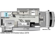 Call now about this 2024 Forest River Sunseeker 2550DS LE Double Slide! Floorplan of 2024 Forest River Sunseeker 2550DS LE Double Slide