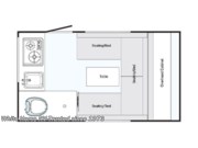 Call now about this 2019 NuCamp TAB 320 S with Boondock Edge Package! Floorplan of 2019 NuCamp TAB 320 S with Boondock Edge Package