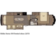 Call now about this 2015 Redwood RV Redwood RW38RL Rear Living Triple Slide, Island Kitchen! Floorplan of 2015 Redwood RV Redwood RW38RL Rear Living Triple Slide, Island Kitchen