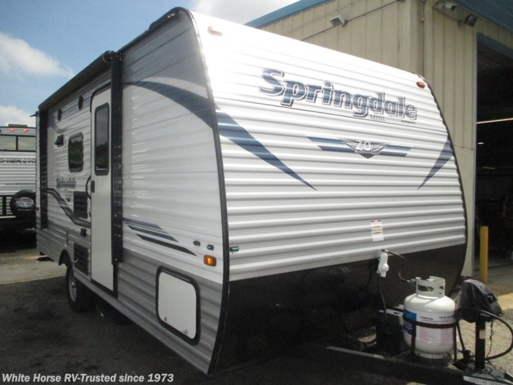 Email now about this 2019 Keystone Springdale Mini 1800BH Front Queen, 2 Bunk Beds & Full Bath! Used 2019 Keystone Springdale Mini 1800BH Front Queen, 2 Bunk Beds & Full Bath available in Williamstown, New Jersey