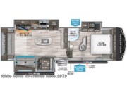 Call now about this 2022 Grand Design Reflection 303RLS! Floorplan of 2022 Grand Design Reflection 303RLS