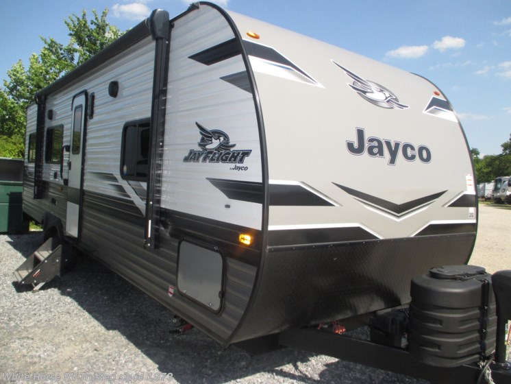 Email now about this 2024 Jayco Jay Flight 265TH Rear 5' 11" Cargo Area (13' 10" thru Galley)! Used 2024 Jayco Jay Flight 265TH Rear 5' 11" Cargo Area (13' 10" thru Galley) available in Williamstown, New Jersey
