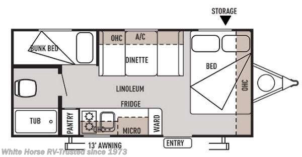 Call now about this 2014 Forest River Wildwood X-Lite FS Edition 195BH! 2014 Forest River Wildwood X-Lite FS Edition 195BH - Used Travel Trailer For Sale by White Horse RV Center in Williamstown, New Jersey features Air Conditioning, Bunk Beds, Microwave, Skylight, Booth Dinette