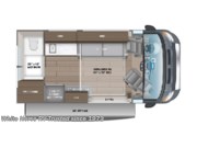 Call now about this 2026 Jayco Comet 18C! Floorplan of 2026 Jayco Comet 18C
