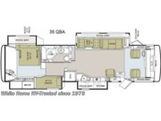 Call now about this 2011 Tiffin Allegro 35QBA! 2011 Tiffin Allegro 35QBA - Used Class A For Sale by White Horse RV Center in Williamstown, New Jersey features Skylight, Refrigerator, Generator, Ladder, Stove Top Burner