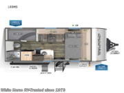 Call now about this 2024 Forest River Cherokee Wolf Pup 16BHSW! 2024 Forest River Cherokee Wolf Pup 16BHSW - Used Travel Trailer For Sale by White Horse RV Center in Williamstown, New Jersey features Refrigerator, Stove Top Burner, Bunk Beds, External Shower, Queen Bed