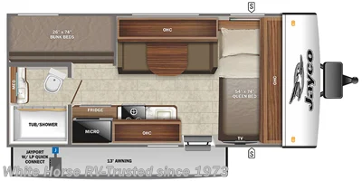 Call now about this 2022 Jayco Jay Feather Micro 171BH! 2022 Jayco Jay Feather Micro 171BH - Used Travel Trailer For Sale by White Horse RV Center in Williamstown, New Jersey features TV, Stabilizer Jacks, Exterior Speakers, Ladder, Microwave