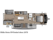 Call now about this 2026 Jayco Eagle HT 312BHOK! Floorplan of 2026 Jayco Eagle HT 312BHOK