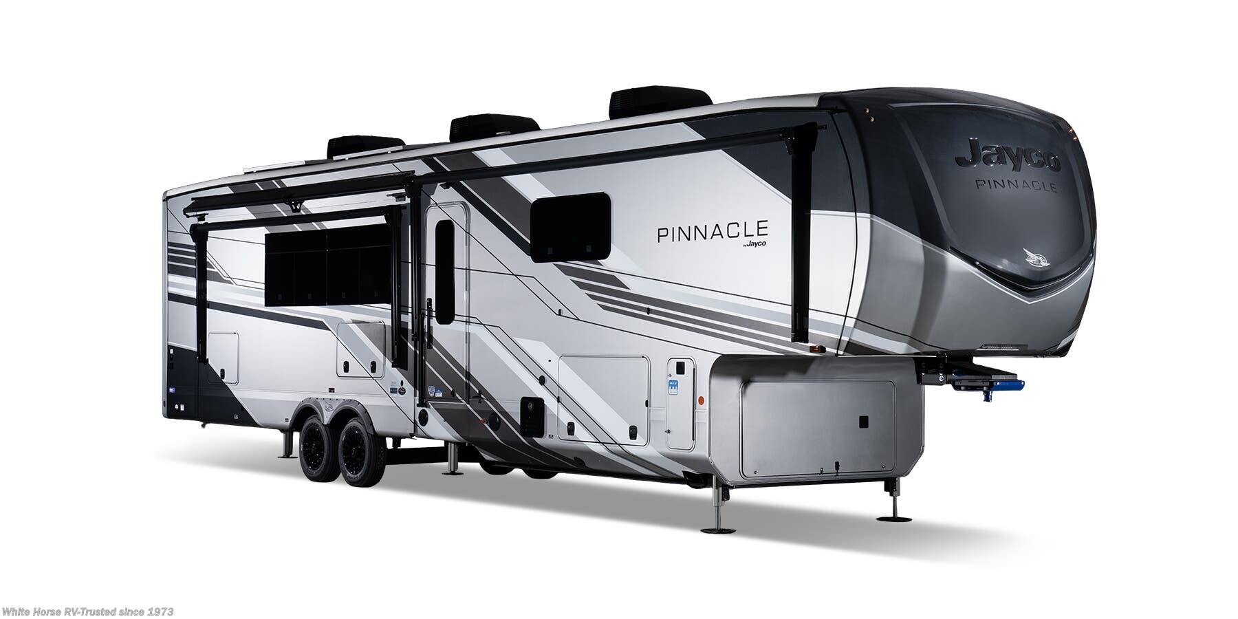 Call now about this 2026 Jayco Pinnacle 38FBRK! Stock Image for 2026 Jayco 38FBRK (options and colors may vary)