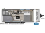 Call now about this 2026 Forest River Cherokee Wolf Pup 17LP! Floorplan of 2026 Forest River Cherokee Wolf Pup 17LP