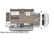 Contact us now about this 2026 Jayco Redhawk 24B! Floorplan of 2026 Jayco Redhawk 24B