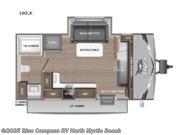 Call now about this 2025 Jayco Jay Flight SLX 160LK! 2025 Jayco Jay Flight SLX 160LK - New Travel Trailer For Sale by Blue Compass RV North Myrtle Beach in Longs, South Carolina features Slideout