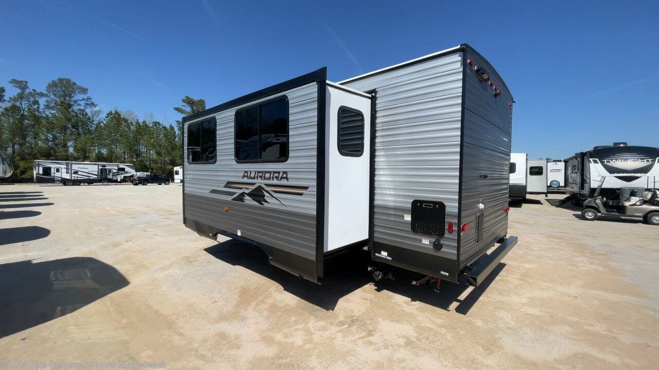 Contact us now about this 2025 Forest River Aurora 24RBS! 2025 Aurora 24RBS by Forest River from Blue Compass RV North Myrtle Beach in Longs, South Carolina