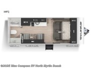 Call now about this 2022 Forest River Cherokee Wolf Pup 16FQ! 2022 Forest River Cherokee Wolf Pup 16FQ - Used Travel Trailer For Sale by Blue Compass RV North Myrtle Beach in Longs, South Carolina