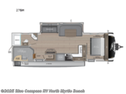 Call now about this 2026 Jayco Jay Feather 27BH! 2026 Jayco Jay Feather 27BH - New Travel Trailer For Sale by Blue Compass RV North Myrtle Beach in Longs, South Carolina features Slideout