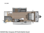 Call now about this 2026 Jayco Jay Flight SLX 261BHS! 2026 Jayco Jay Flight SLX 261BHS - New Travel Trailer For Sale by Blue Compass RV North Myrtle Beach in Longs, South Carolina features Slideout