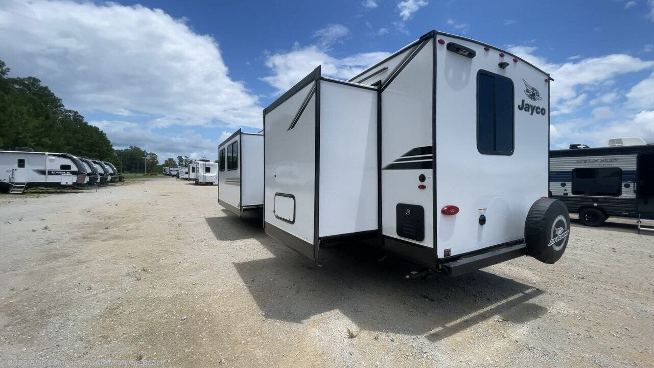 Contact us now about this 2026 Jayco Jay Flight SLX 380DQS! 2026 Jay Flight SLX 380DQS by Jayco from Blue Compass RV North Myrtle Beach in Longs, South Carolina
