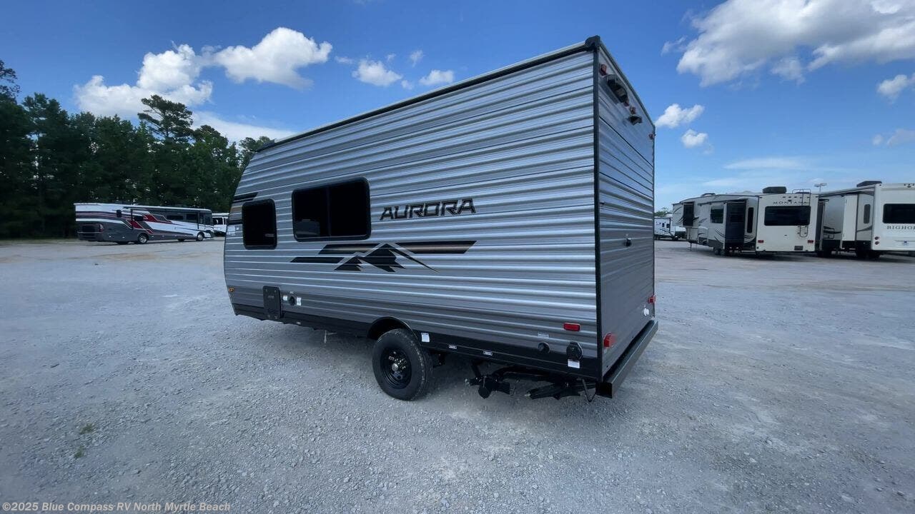 Contact us now about this 2026 Forest River Aurora Light 16BHX! 2026 Aurora Light 16BHX by Forest River from Blue Compass RV North Myrtle Beach in Longs, South Carolina