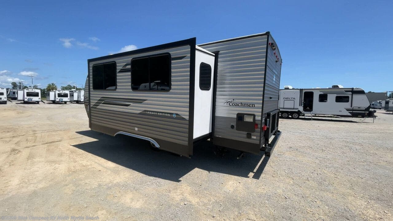 Contact us now about this 2024 Coachmen Catalina Legacy Edition 243RBS! 2024 Catalina Legacy Edition 243RBS by Coachmen from Blue Compass RV North Myrtle Beach in Longs, South Carolina