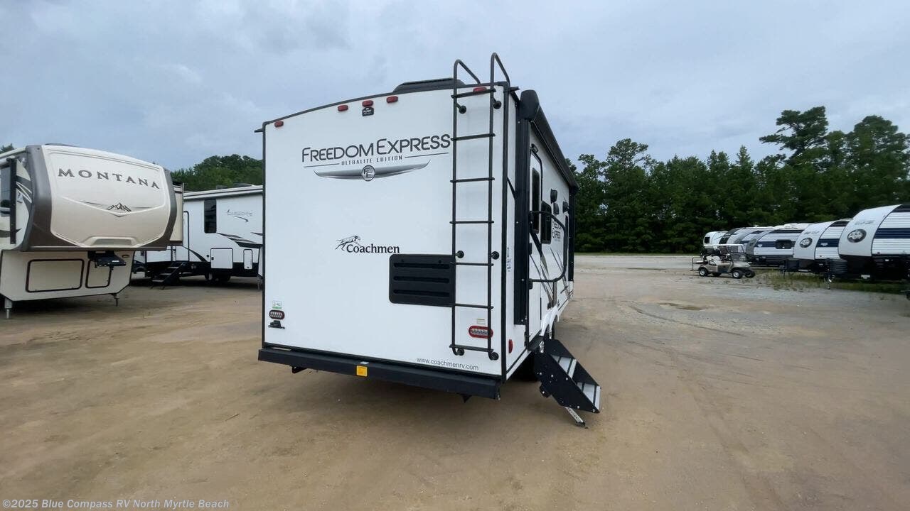 Contact us now about this 2023 Coachmen Freedom Express Ultra Lite 192RBS! 2023 Freedom Express Ultra Lite 192RBS by Coachmen from Blue Compass RV North Myrtle Beach in Longs, South Carolina