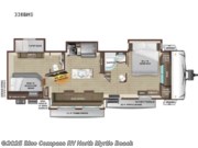 Call now about this 2025 Highland Ridge Open Range 338BHS! 2025 Highland Ridge Open Range 338BHS - Used Travel Trailer For Sale by Blue Compass RV North Myrtle Beach in Longs, South Carolina features Slideout