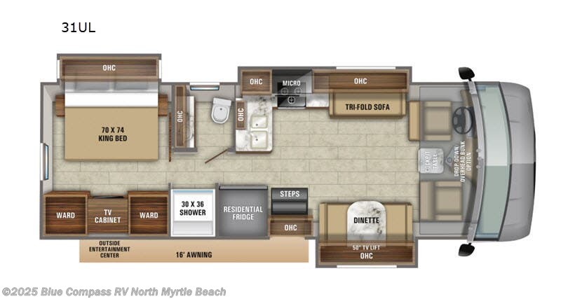 Call now about this 2020 Jayco Precept 31UL! 2020 Jayco Precept 31UL - Used Class A For Sale by Blue Compass RV North Myrtle Beach in Longs, South Carolina features Slideout