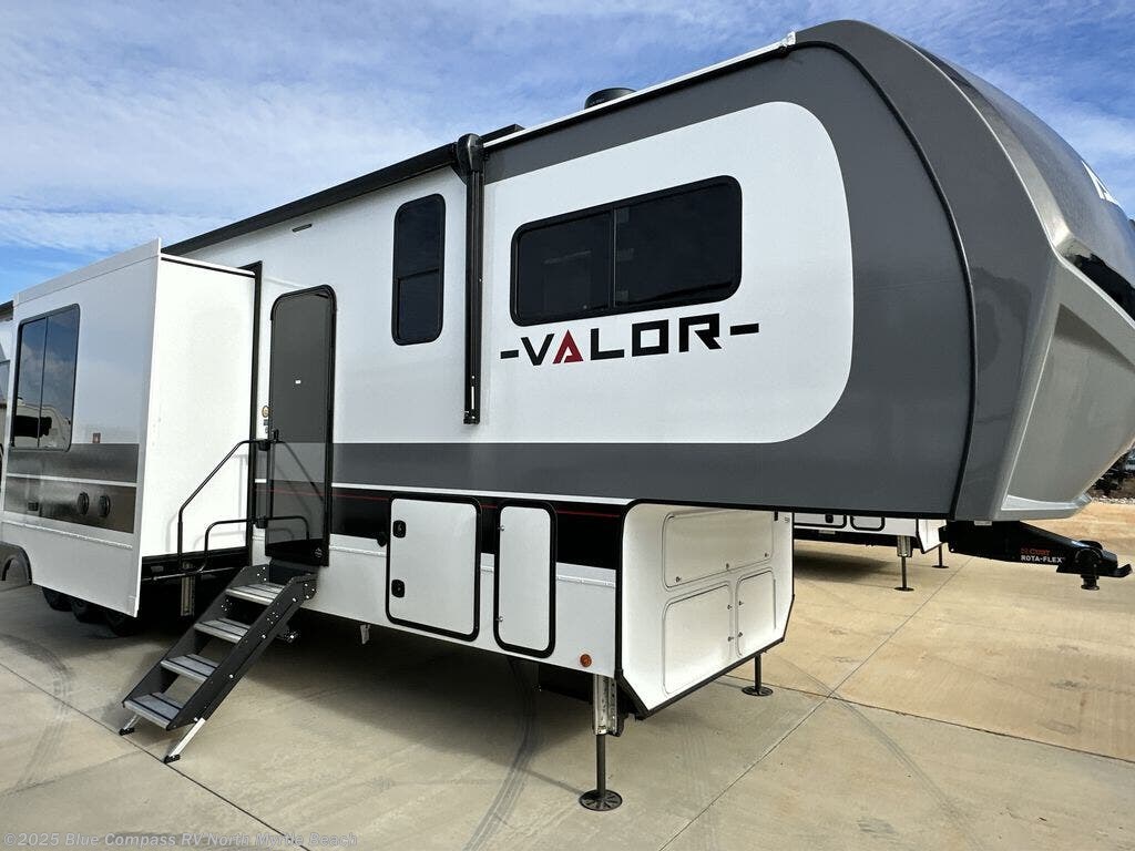 Contact us now about this 2026 Alliance RV Valor 44V14! 2026 Valor 44V14 by Alliance RV from Blue Compass RV North Myrtle Beach in Longs, South Carolina