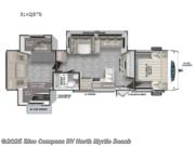 Call now about this 2024 Forest River Salem 31KBTS! 2024 Forest River Salem 31KBTS - Used Travel Trailer For Sale by Blue Compass RV North Myrtle Beach in Longs, South Carolina features Slideout