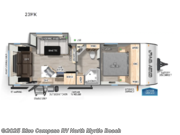Call now about this 2025 Forest River Cherokee Grey Wolf 23MK! 2025 Forest River Cherokee Grey Wolf 23MK - Used Travel Trailer For Sale by Blue Compass RV North Myrtle Beach in Longs, South Carolina features Slideout