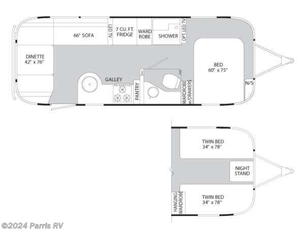2014 Airstream Flying Cloud 25TB - Used Travel Trailer For Sale by Parris RV in Murray, Utah