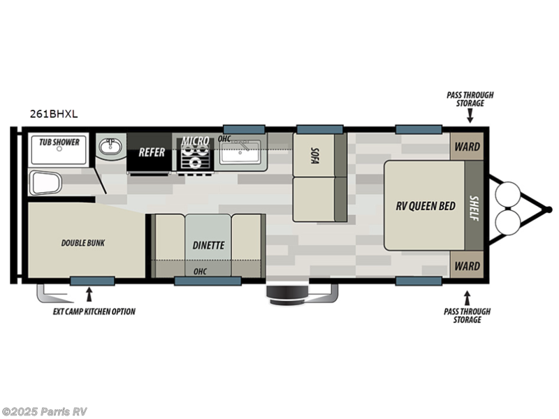 Call now about this 2018 Forest River Salem Cruise Lite 261BHXL! 2018 Forest River Salem Cruise Lite 261BHXL - Used Travel Trailer For Sale by Parris RV in Murray, Utah