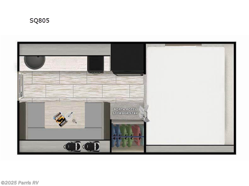 Call now about this 2025 Lance Squire Truck Campers SQ805! 2025 Lance Squire Truck Campers SQ805 - New Truck Camper For Sale by Parris RV in Murray, Utah