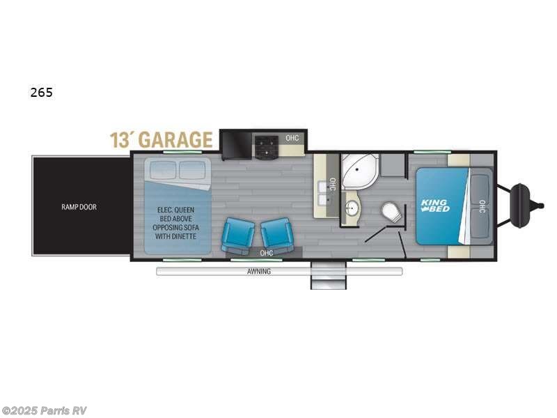 Call now about this 2022 Heartland Fuel 265! 2022 Heartland Fuel 265 - Used Toy Hauler For Sale by Parris RV in Murray, Utah features Slideout