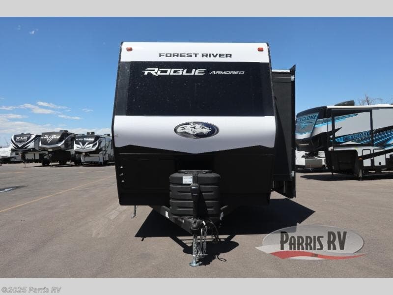 Contact us now about this 2026 Forest River Vengeance Rogue Armored 26L140! 2026 Vengeance Rogue Armored 26L140 by Forest River from Parris RV in Murray, Utah