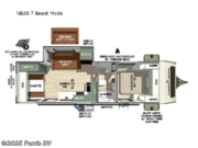 Call now about this 2026 Forest River No Boundaries NB20.7 Beast Mode! 2026 Forest River No Boundaries NB20.7 Beast Mode - New Travel Trailer For Sale by Parris RV in Murray, Utah features Slideout