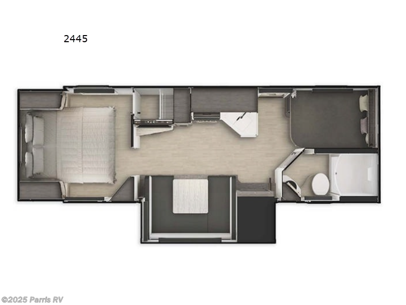 Call now about this 2026 Lance Lance Travel Trailers 2445! 2026 Lance Lance Travel Trailers 2445 - New Travel Trailer For Sale by Parris RV in Murray, Utah features Slideout