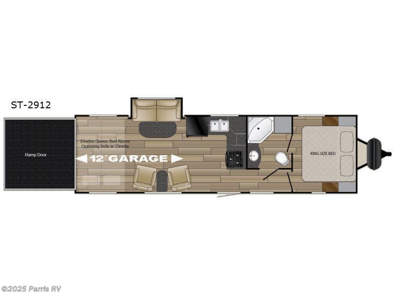 Call now about this 2017 Cruiser RV Stryker ST-2912! 2017 Cruiser RV Stryker ST-2912 - Used Toy Hauler For Sale by Parris RV in Murray, Utah features Slideout