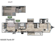 Call now about this 2026 Forest River Puma Vista 403LFT! 2026 Forest River Puma Vista 403LFT - New Destination Trailer For Sale by Parris RV in Murray, Utah features Slideout