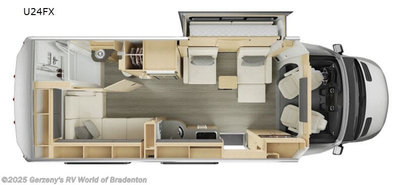 Call now about this 2020 Leisure Travel Unity 24FX! 2020 Leisure Travel Unity 24FX - Used Class B+ For Sale by Gerzeny's RV World of Bradenton in Bradenton, Florida features Slideout