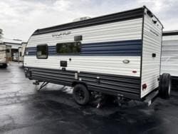 Call now about this 2023 Forest River Cherokee Wolf Pup 16FQ! 2023 Forest River Cherokee Wolf Pup 16FQ - Used Travel Trailer For Sale by Winnebago Motor Homes in Rockford, Illinois