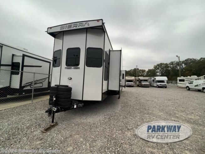 2024 Sierra Destination Trailers 401FLX by Forest River from Parkway RV Center in Ringgold, Georgia