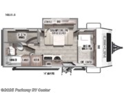 Call now about this 2022 Forest River No Boundaries NB19.8! 2022 Forest River No Boundaries NB19.8 - Used Travel Trailer For Sale by Parkway RV Center in Ringgold, Georgia features Slideout