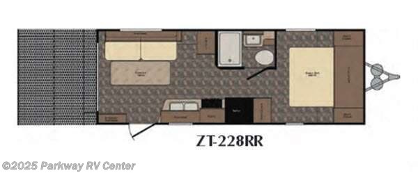 Call now about this 2016 CrossRoads Z-1 ZT228RR! 2016 CrossRoads Z-1 ZT228RR - Used Toy Hauler For Sale by Parkway RV Center in Ringgold, Georgia