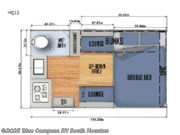 Call now about this 2022 Black Series HQ Series 12! 2022 Black Series HQ Series 12 - Used Travel Trailer For Sale by Blue Compass RV South Houston in Alvin, Texas