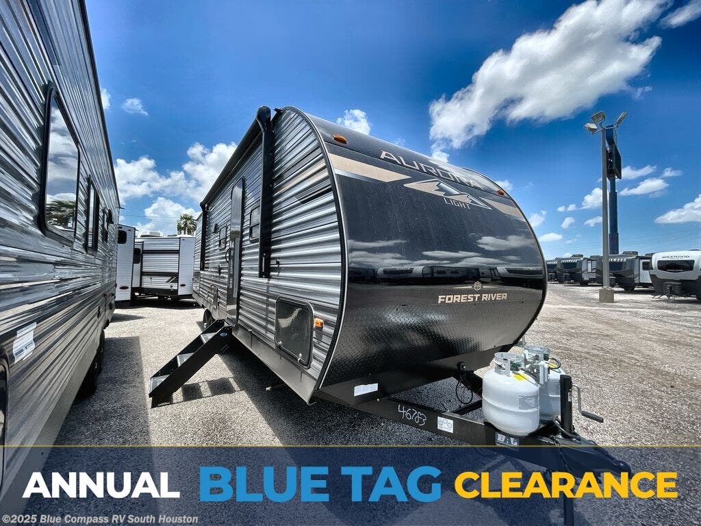 Email now about this 2026 Forest River Aurora Light 26BHS! New 2026 Forest River Aurora Light 26BHS available in Alvin, Texas