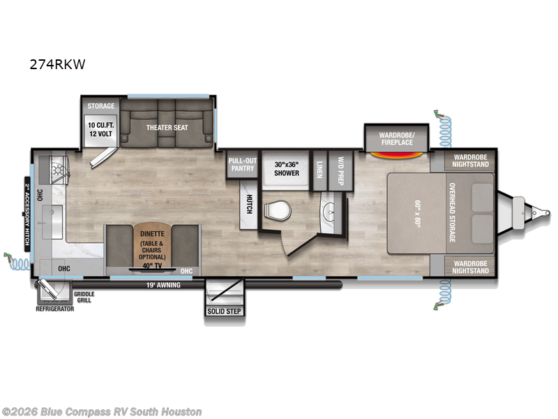 Call now about this 2026 Alliance RV Delta 274RKW! 2026 Alliance RV Delta 274RKW - New Travel Trailer For Sale by Blue Compass RV South Houston in Alvin, Texas features Slideout