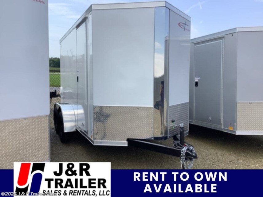 New 2024 Cross Trailers 6X12 Tandem Axle Extra Tall Enclosed Cargo Trailer available in Orrville, Ohio