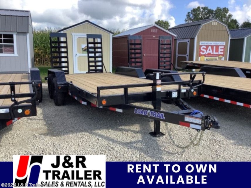 New 2024 Load Trail CH 83&quot; x 18&apos; Tandem Axle Equipment Trailer available in Orrville, Ohio